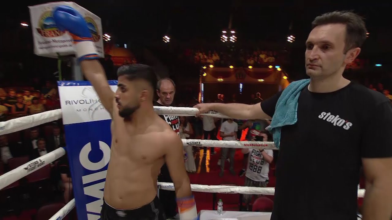 Steko's Fight Club 19.06.2019 Circus Krone - Kampf Aoscar Plascene vs. Bayram Gashi
