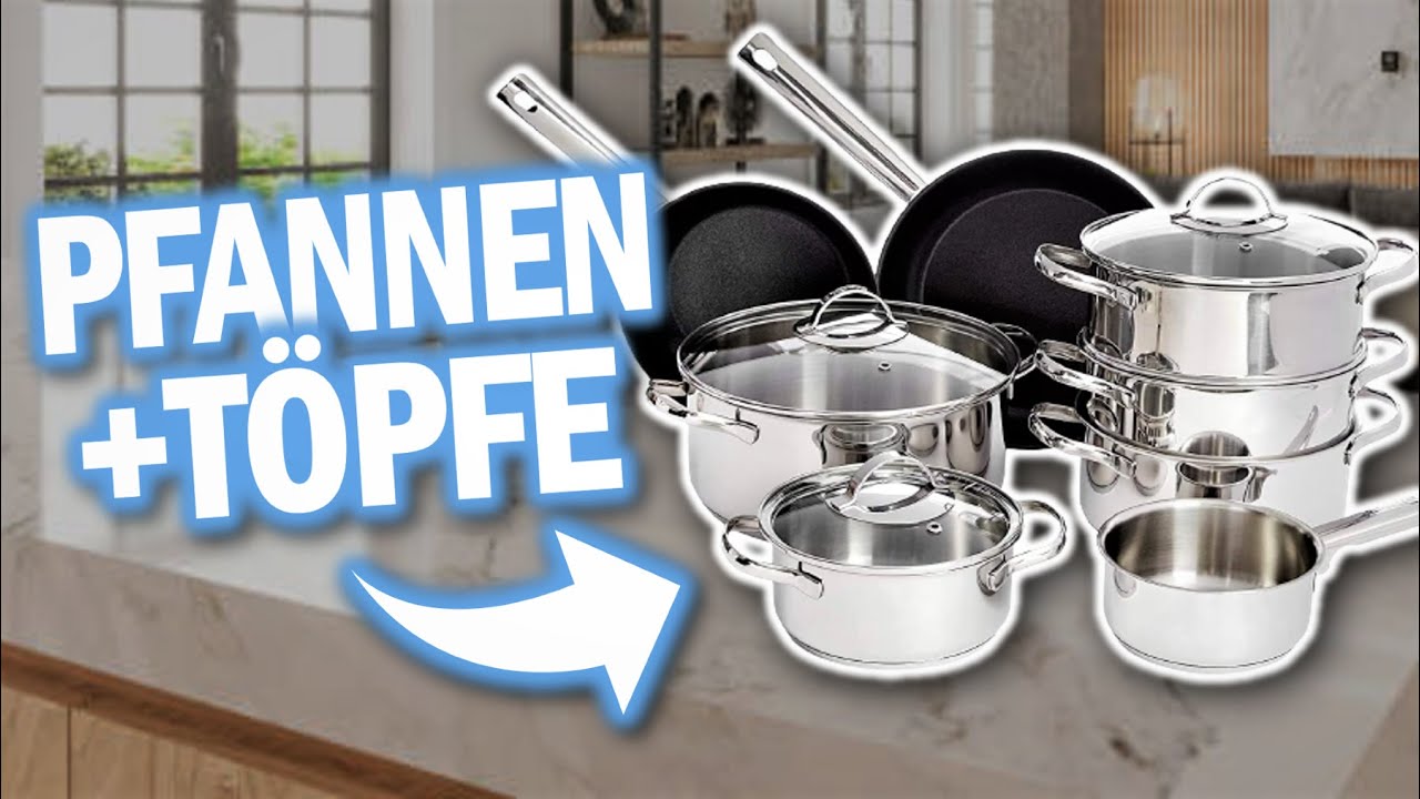 Top 3 KOCHGESCHIRR SETS (3 Preisklassen) | Top 3 Pfannen & Topfsets