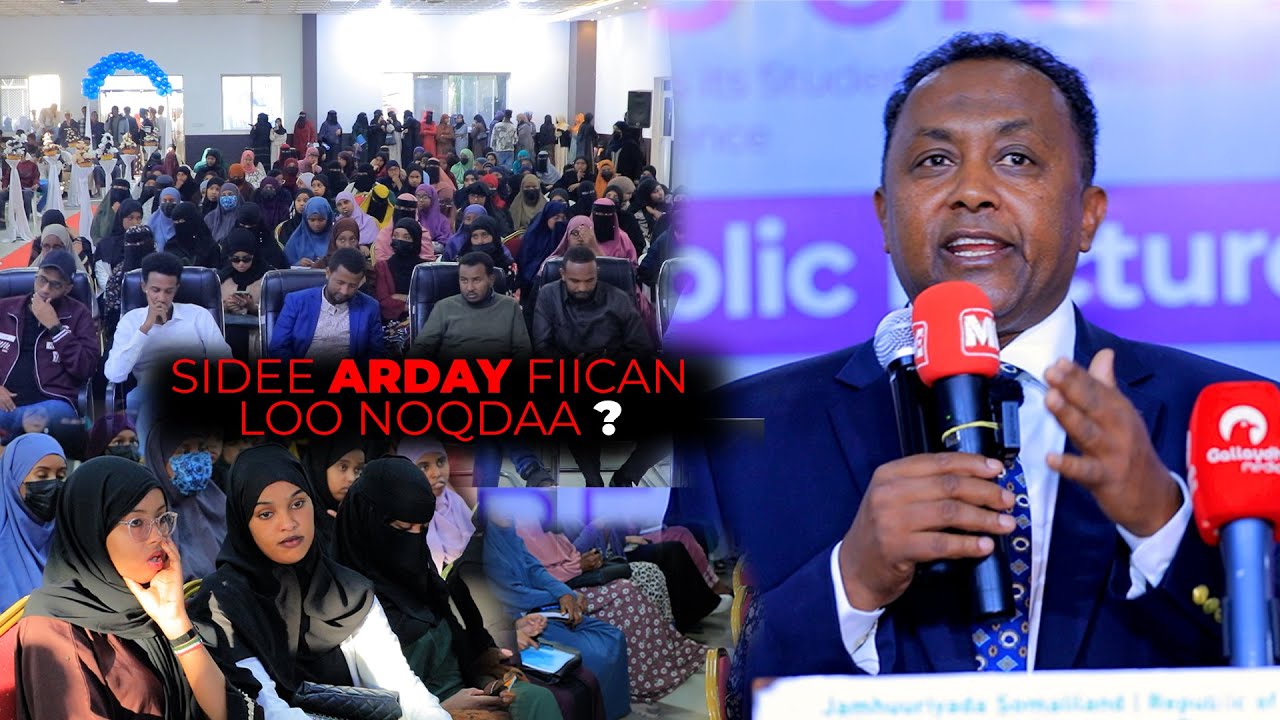 “Sidee arday fiican loo noqdaa” Aqoonyahan Jamaal Cali Xuseen ayaa baraya Ardayda.