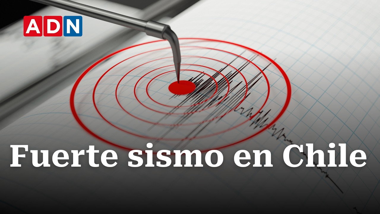 FUERTE SISMO se percibe en la zona central de Chile