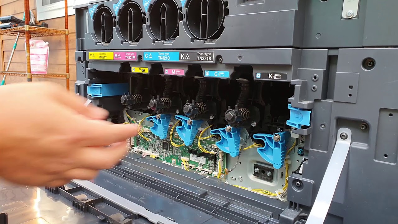 KONICA MINOLTA Bizhub C224e/C284e 드럼유닛,현상유닛분해(신도D410S)