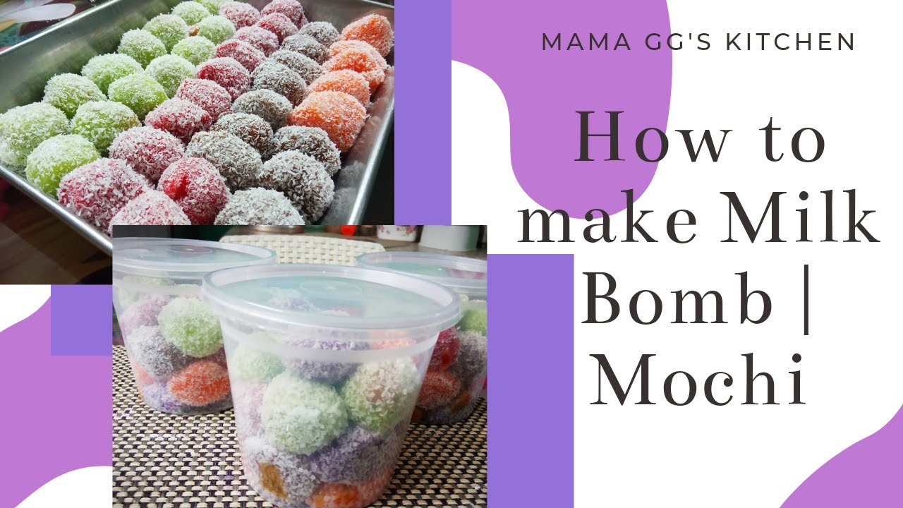 Milk Bomb l Mochi By Mommy GG's Kitchen
