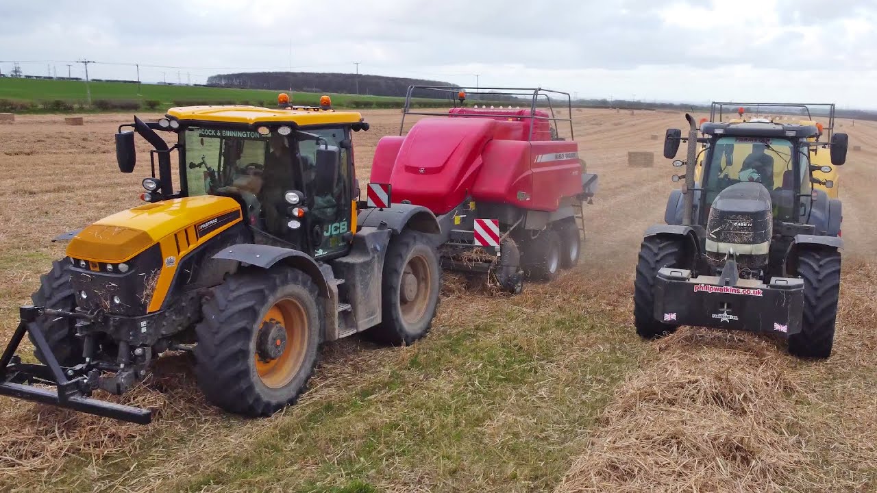 A Field that Never Stops!! Heston Baling in UK