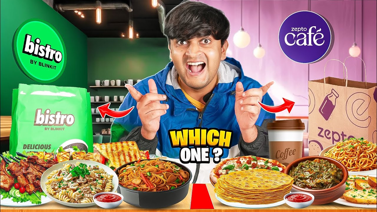 Rs1000 on Zepto Cafe vs Rs1000 on Blinkit Bistro