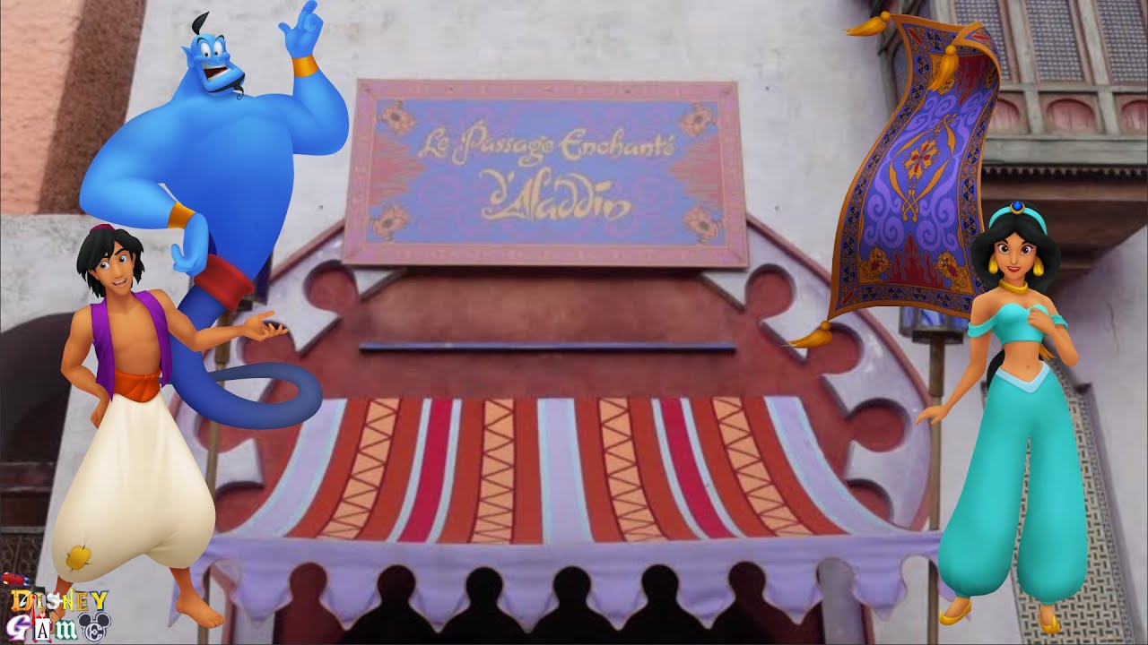 Aladdin Walkthrough (Low Light) - Disneyland Paris 2023