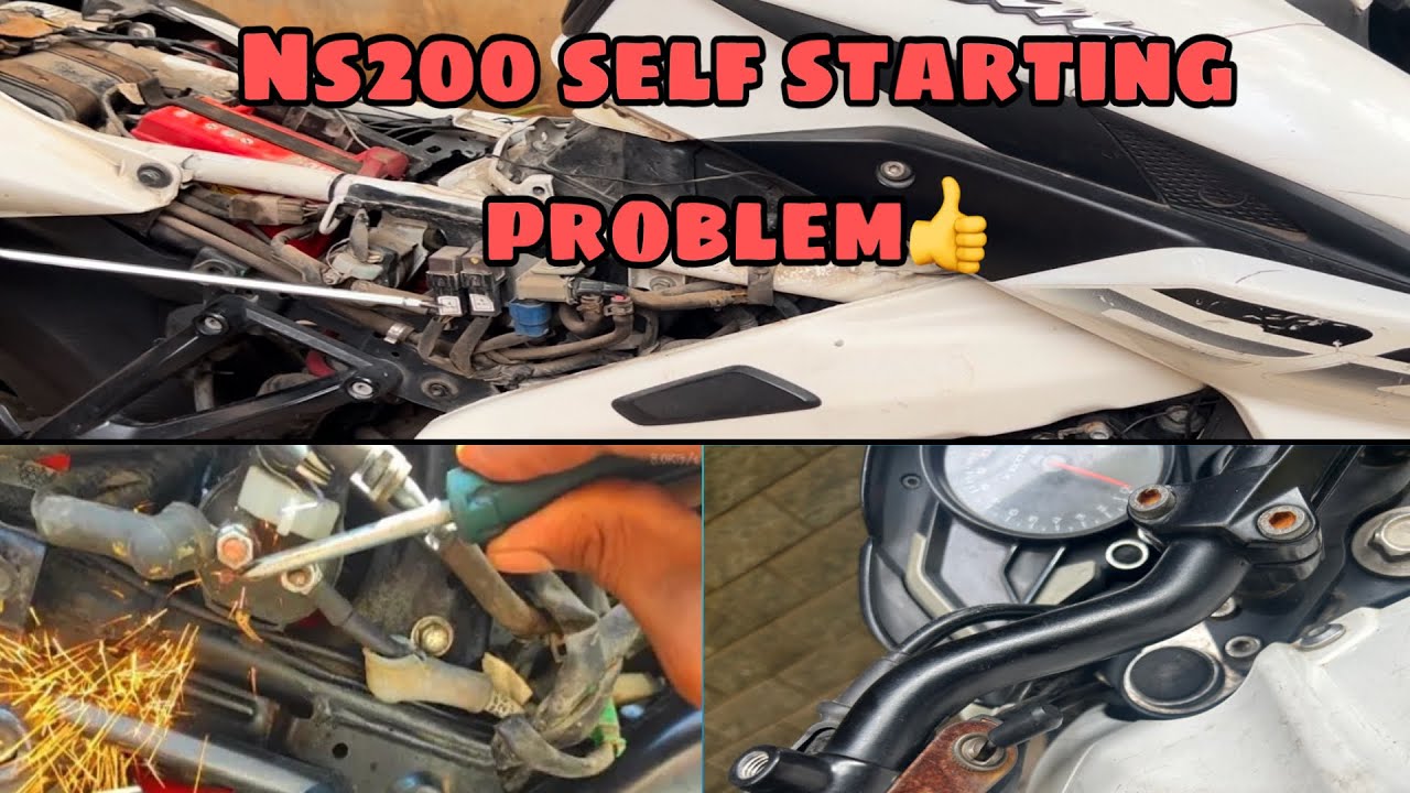 Ns200 battery problem 🔋 | drain | self not working | solutions  |ns200bs6, bs4 | in Tamil