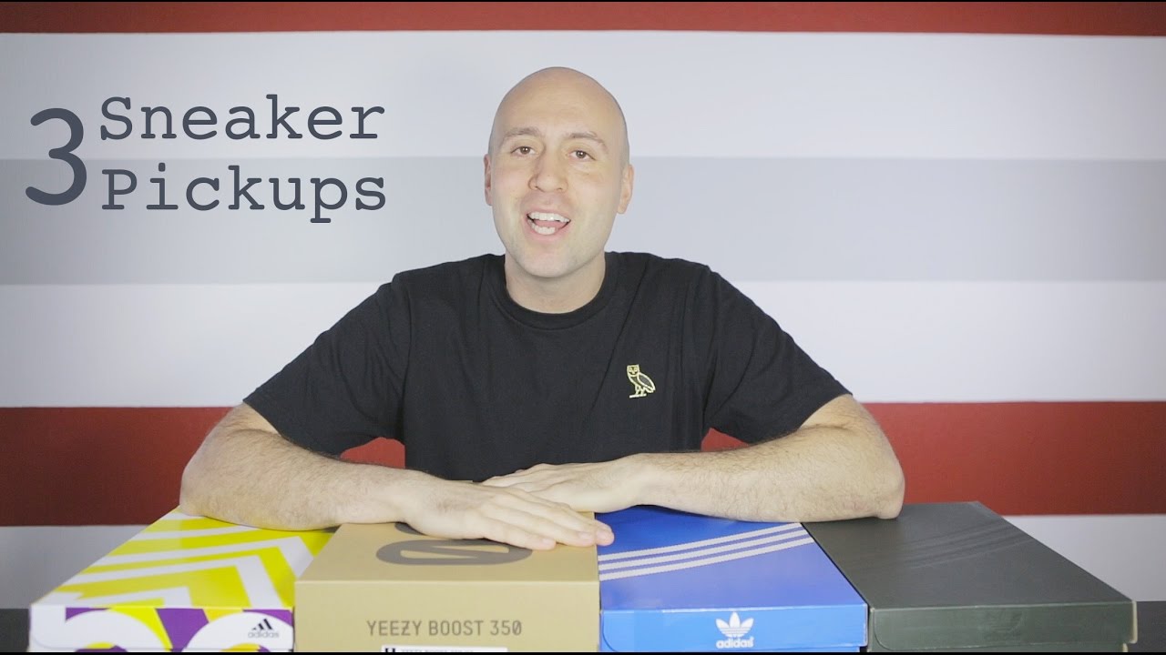 Sneaker Pickups - NMD comparison + Ultra Boost + Yeezy 350 - Mr Stoltz 2017