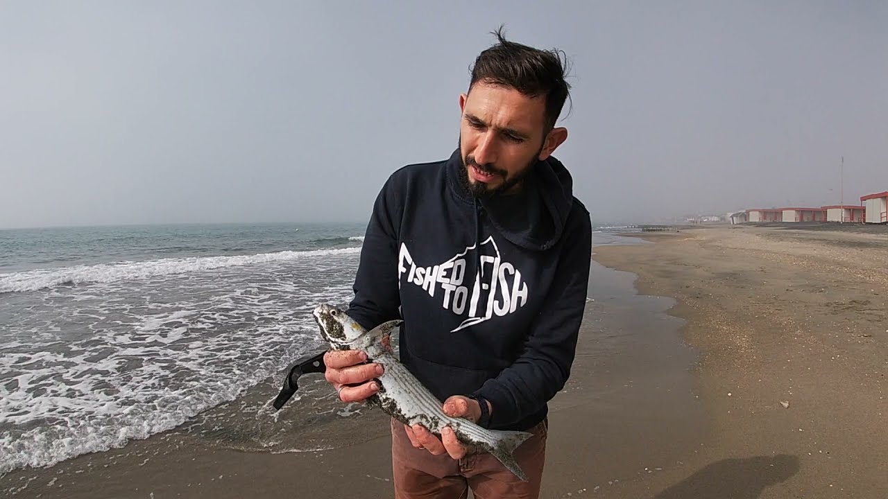 Surfcasting a Ostia  (Fished to Fish).