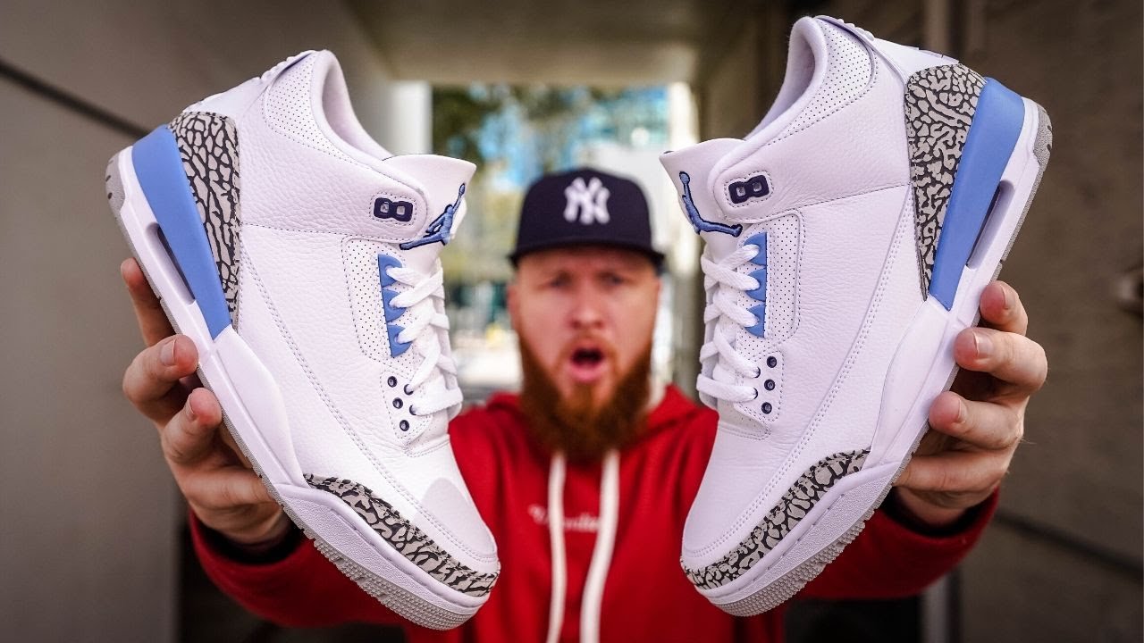 JAK DOBRE SĄ SNEAKERSY JORDAN 3 UNC?! (Wczesna recenzja)