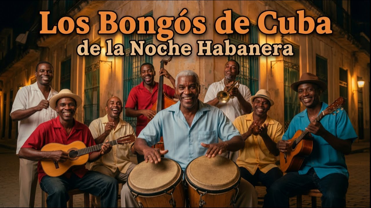 Los Bongós de Cuba: El Pulso Íntimo de la Noche Habanera 🥁🌙🇨🇺