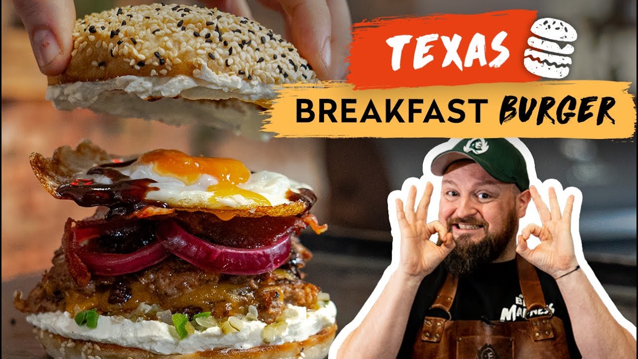 Breakfast Burger | Texas Style mit Spiegelei | BBQ Madness
