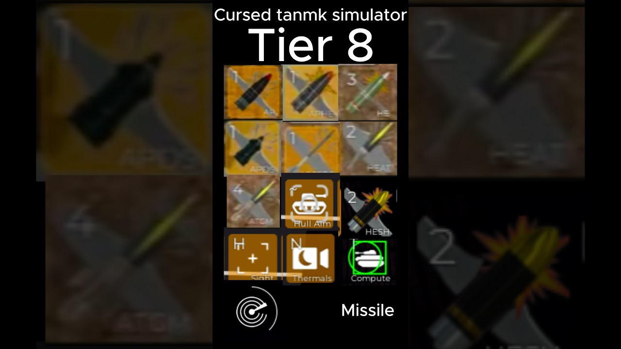 Tier a Have item | Cursed tanmk simulator