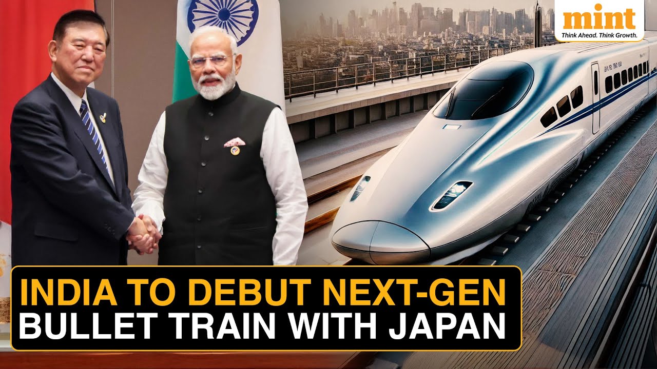 India's ₹1.08 Lakh Cr Bullet Train Project Set For Global Debut With Japan’s E10 Shinkansen