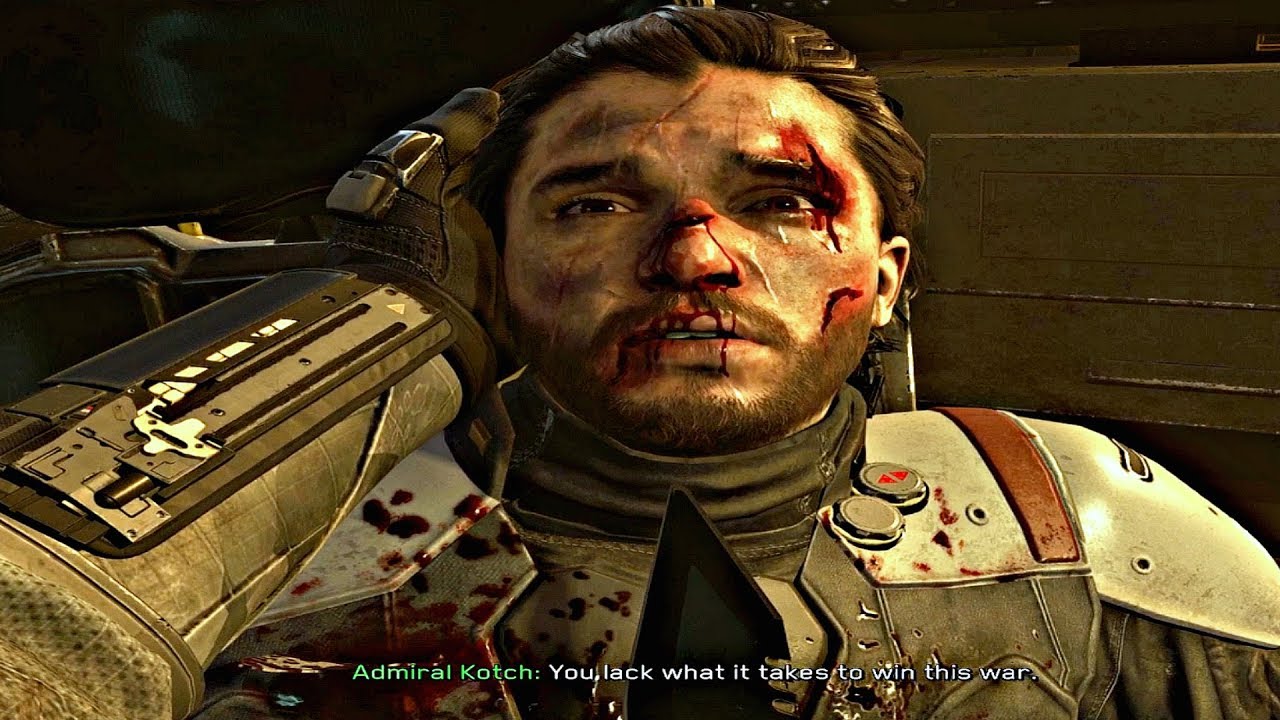 Call of Duty: Infinite Warfare - Jon Snow Death Cutscene (Admiral Kotch) Kit Harington