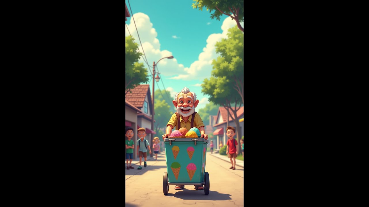 The Heartwarming Story of an Elderly Man Donating Ice Cream Profits to Help Others