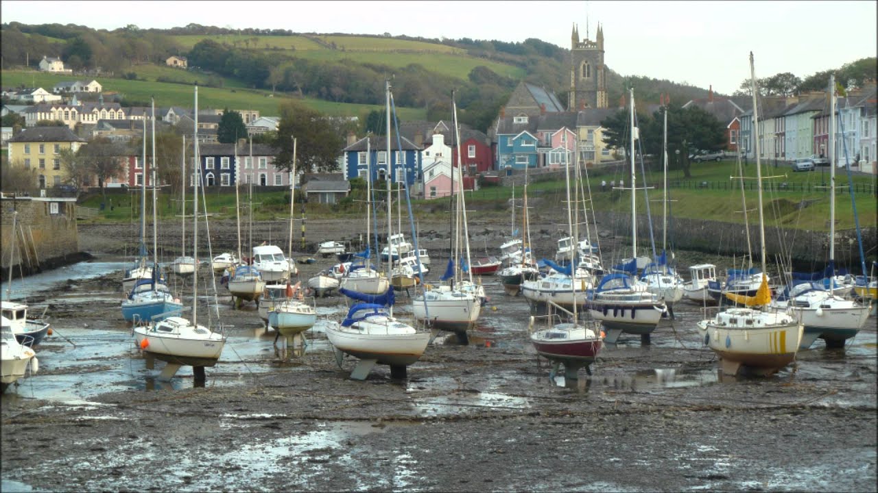 Evening in Aberaeron Harbour