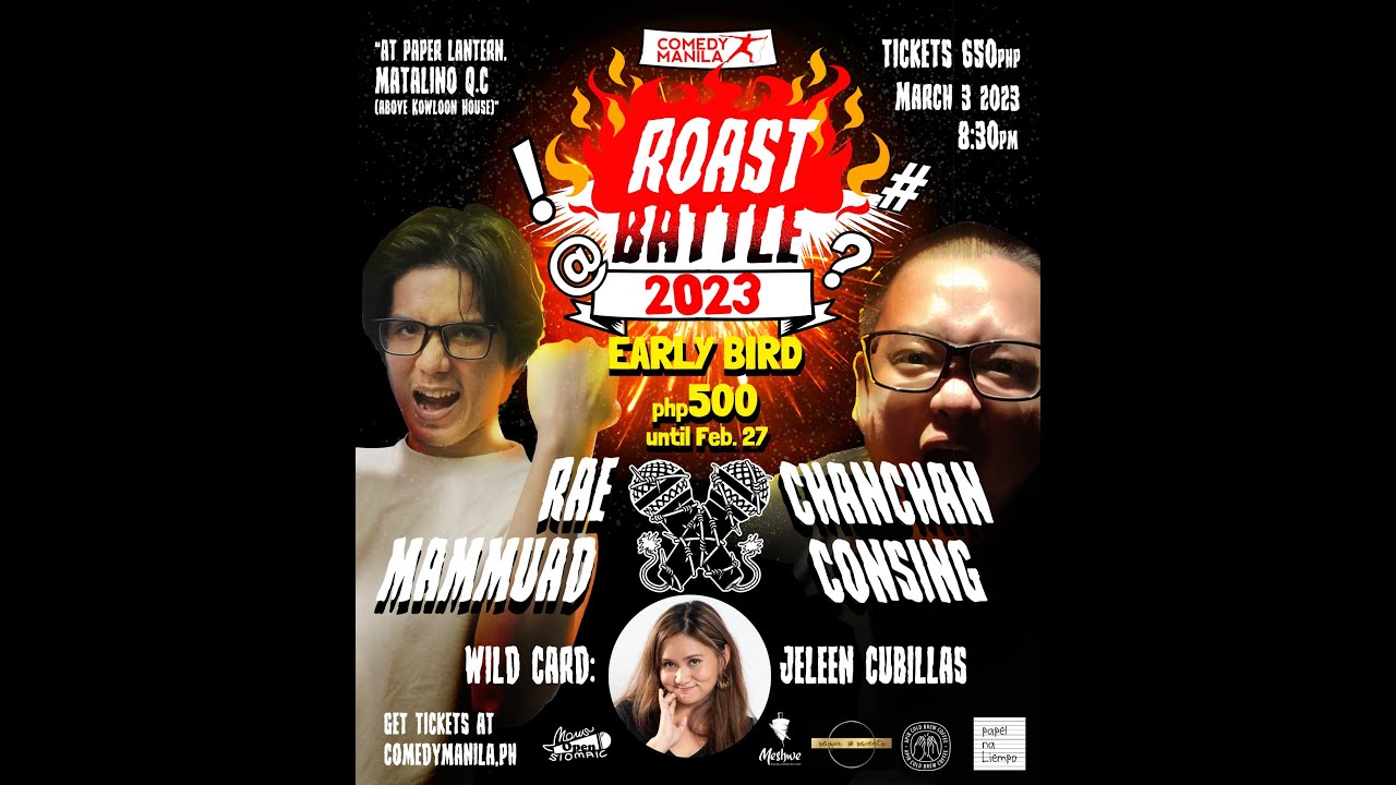 Big Boys like it HARDCORE! ROAST BATTLE 2023 - Semi Finals - Rae Mammuad vs ChanChan Consing