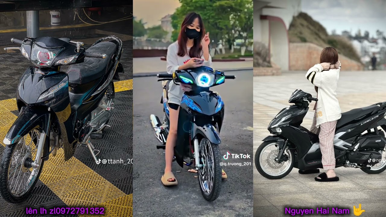 (Wave,Vision,Vario,Ab) #19 Tổng hợp những chiếc xe độ đẹp nhất tiktok|Nguyen Hai Nam(khói)