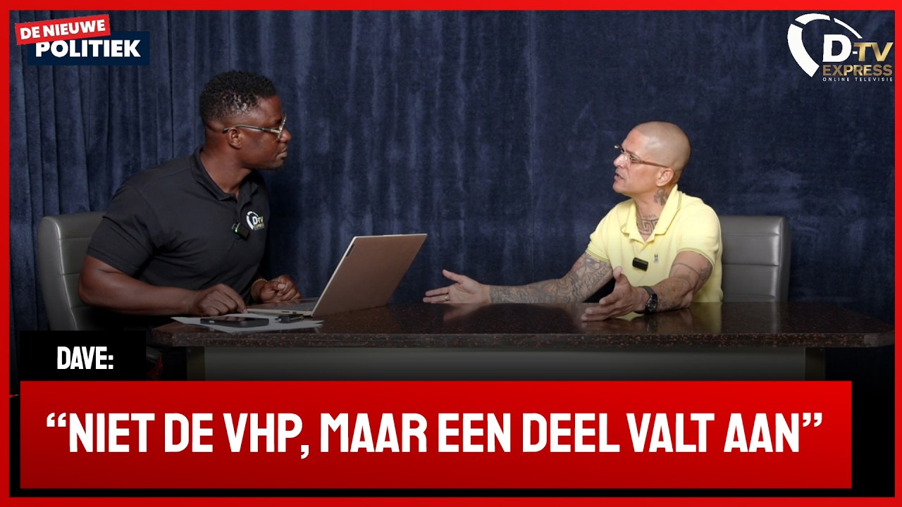 🚀 De Nieuwe Politiek LIVE &bull; Dave van Aerde over oorlog Midden-Oosten en kritiek (Suriname)