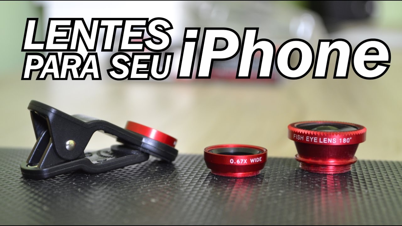 Unboxing e Review De Lentes Para Celular Iphone 7,6S, 6, 5S ...