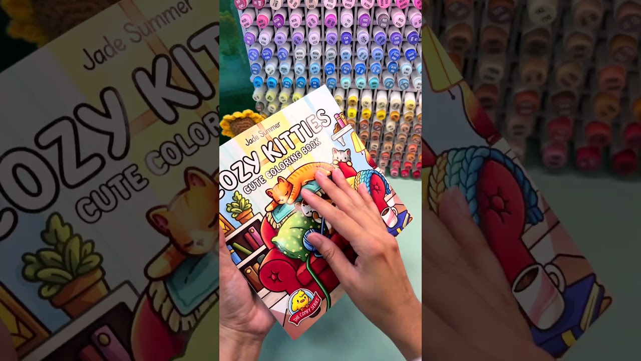 📦 Unboxing - Cozy Kitties Coloring Book by Jade Summer