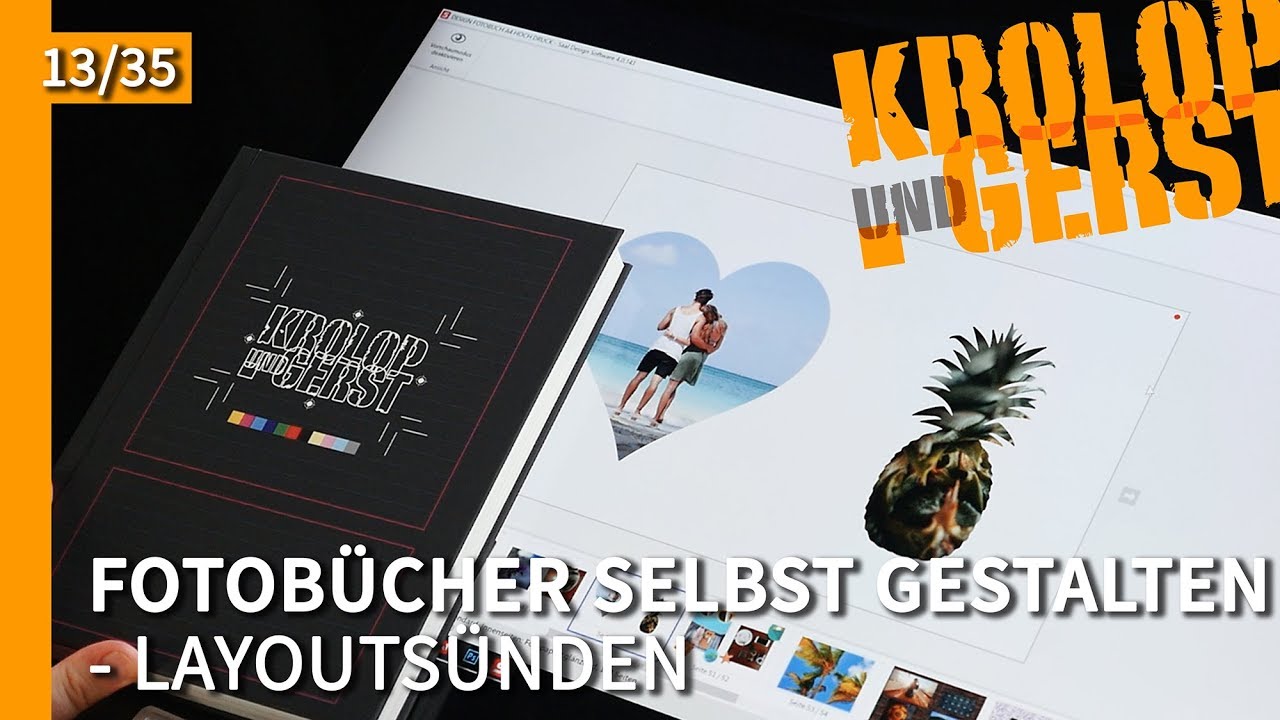 Layoutsünden - 13 - Fotobuch gestalten 📷 Krolop&Gerst
