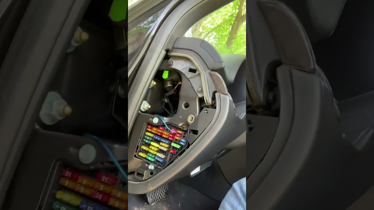 Audi S4 B7 fuse box location (05-08 B7 or B6)