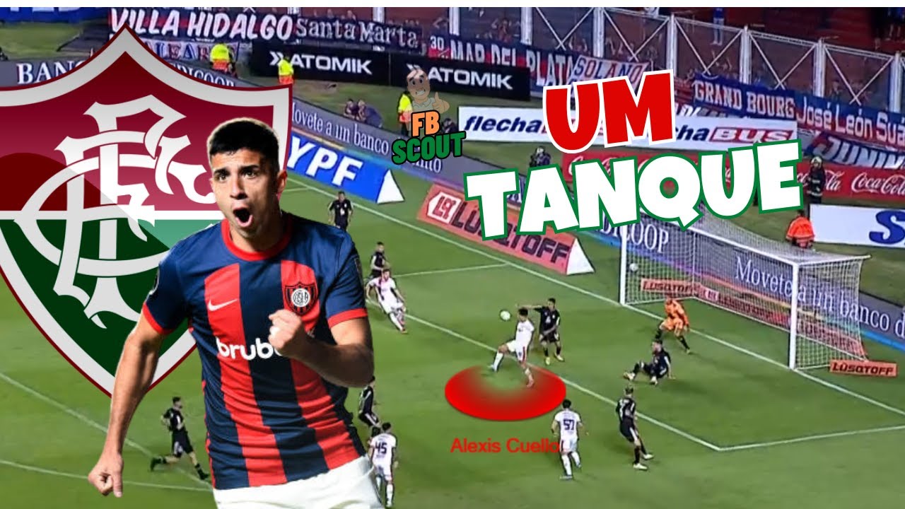 COMO JOGA ALEXIS CUELLO, ATACANTE QUE INTERESSA AO FLUMINENSE
