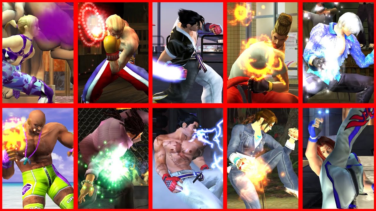 TEKKEN 4 — все неблокируемые предметы