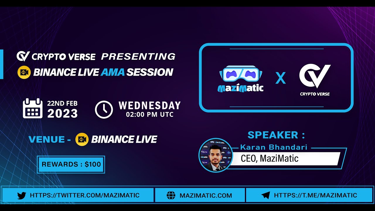 MaziMatic AMA Recap