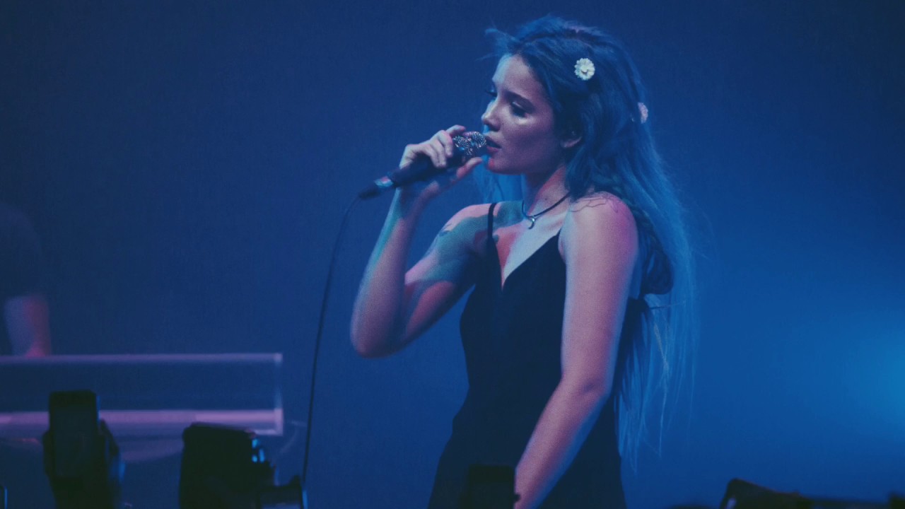 halsey - is there somewhere (slowed down)