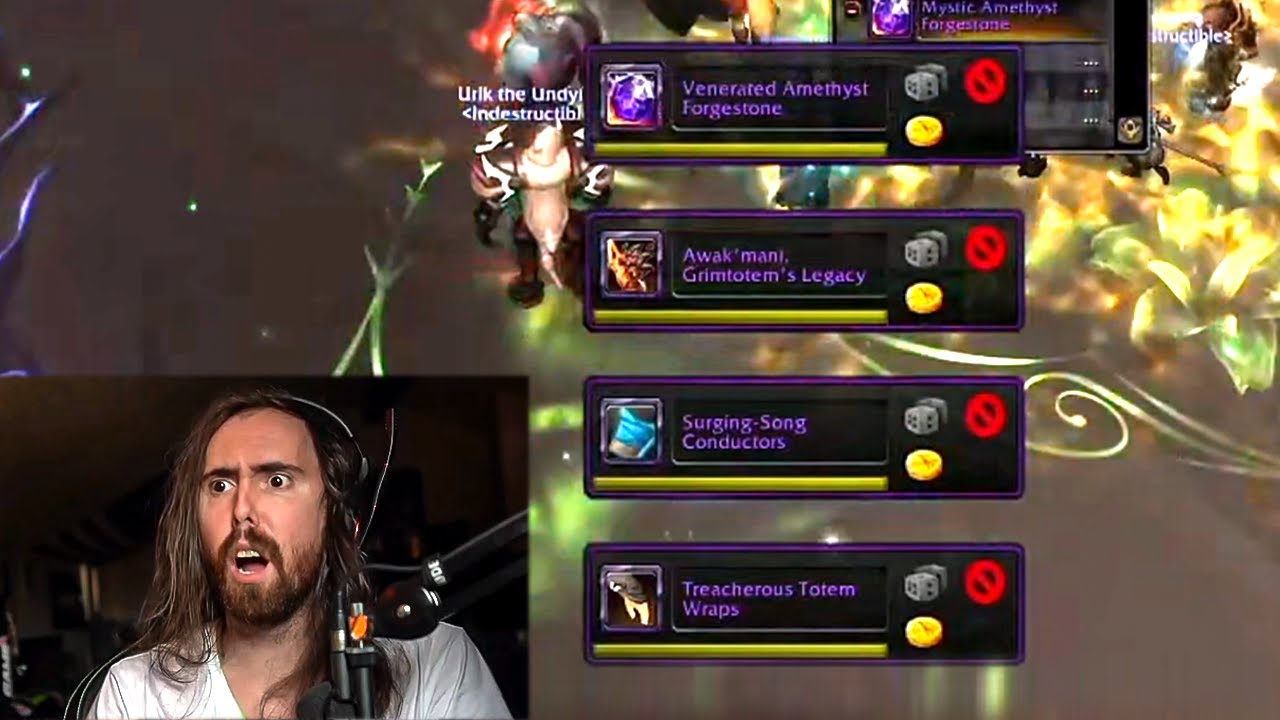 Mcconnell *accidentally* steals the entire raid's loot