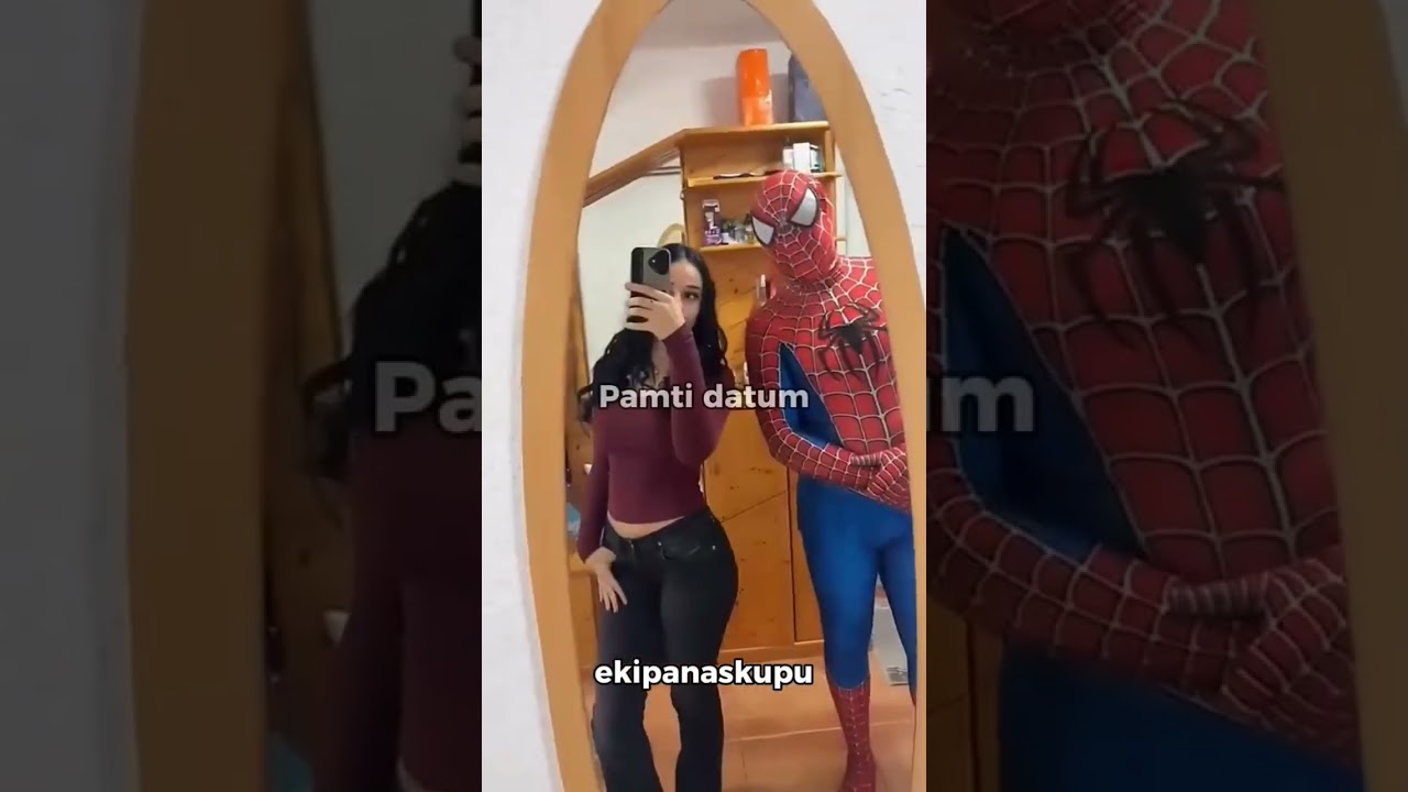 nejra i spajdermen 🥰😘    #nejra #aldin #viral #spiderman #follow #shorts #like #suljin #erna #huse