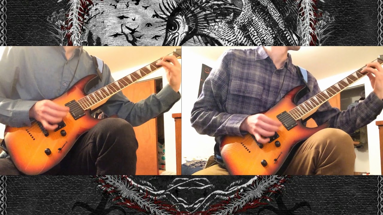 Kalmah - Swampwar (guitar cover)
