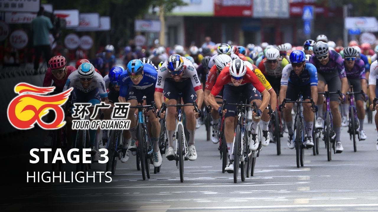 Tour of Guangxi 2025 - Stage 3 Highlights - Can no one stop Frenchman Paul Magnier now ?