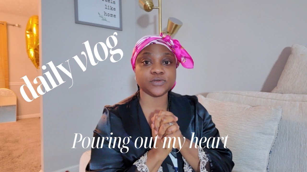 Vlog: Pouring My Heart Out | God Is Not Done With You Yet | keep the faith 