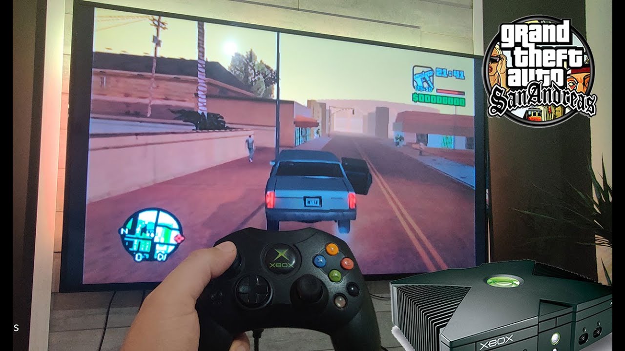 GTA San Andreas Original Xbox POV Gameplay