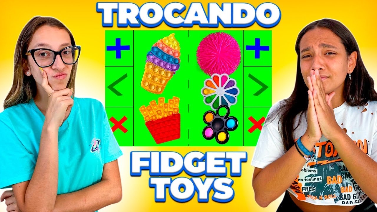 TROCAS DE FIDGET TOYS COM JULIANA BALTAR I TROCANDO FIDGET TOYS   ft: @JulianaBaltar