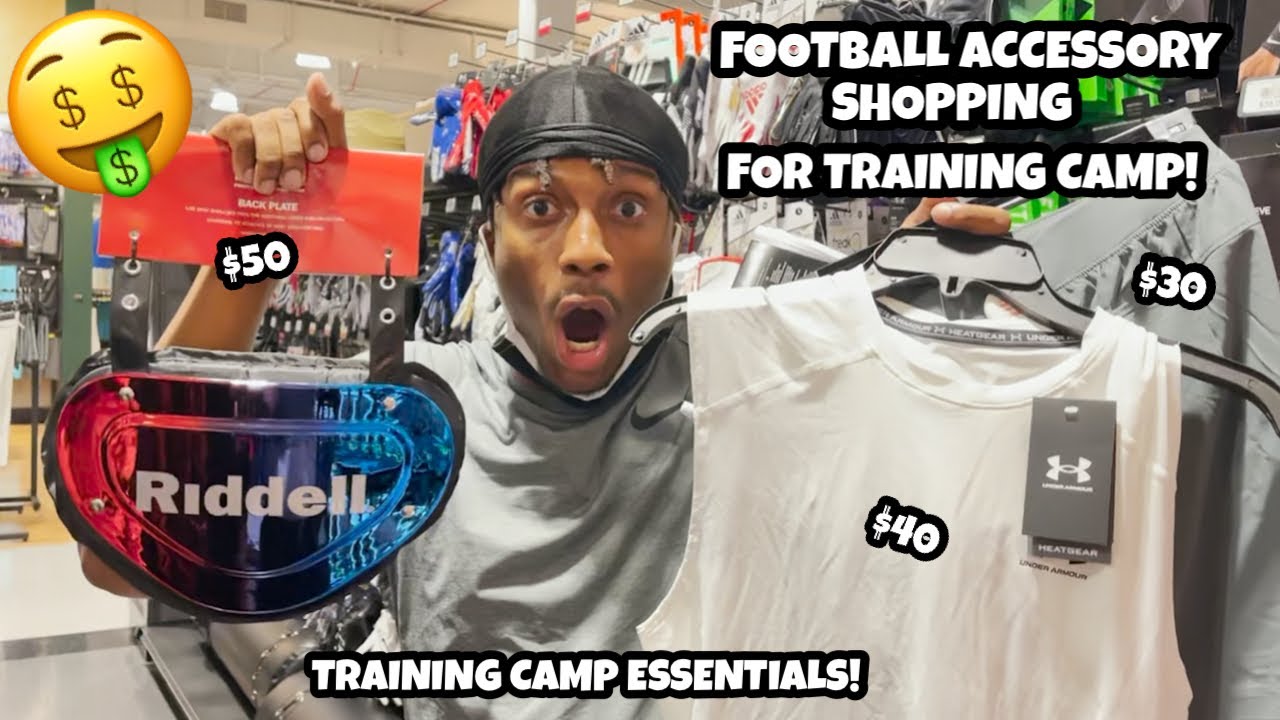 Football Accessory Shopping For Training Camp!🤑🔥 Every Player Needs These For Fall Camp