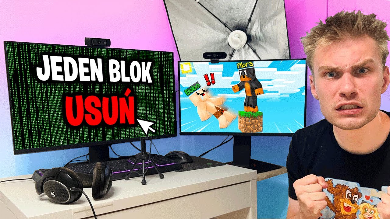 TO JUŻ KONIEC *JEDEN BLOK* w Minecraft… ⚠️ (przepraszam)