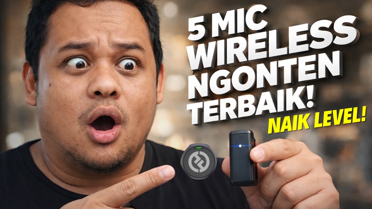 Upgrade Mic Sekarang! 5 Rekomendasi Mic Wireless 1-2 Jutaan Paling Worth It!