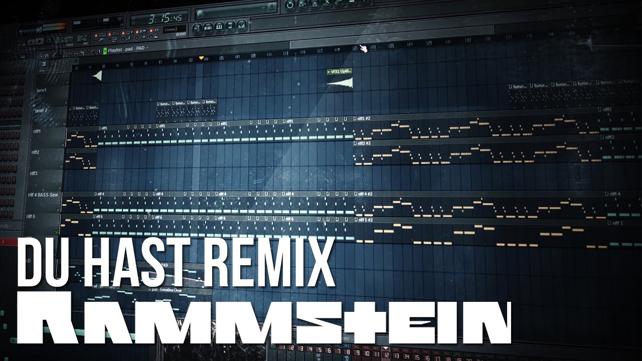 Rammstein - Du Hast Instrumental Remix (FL Studio)