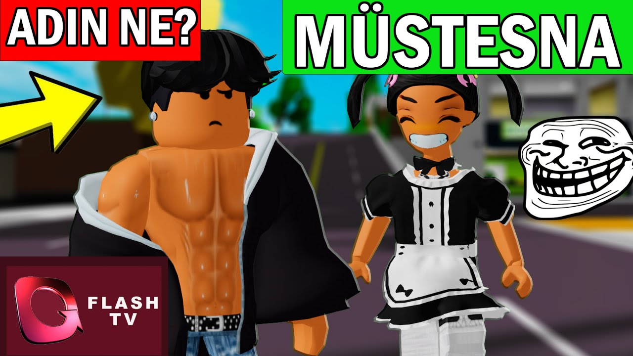 BROOKHAVEN AMA FLASH TV OYUNCULUĞUMLA TROLLEDİM #6😂 (Roblox Brookhaven Rp)