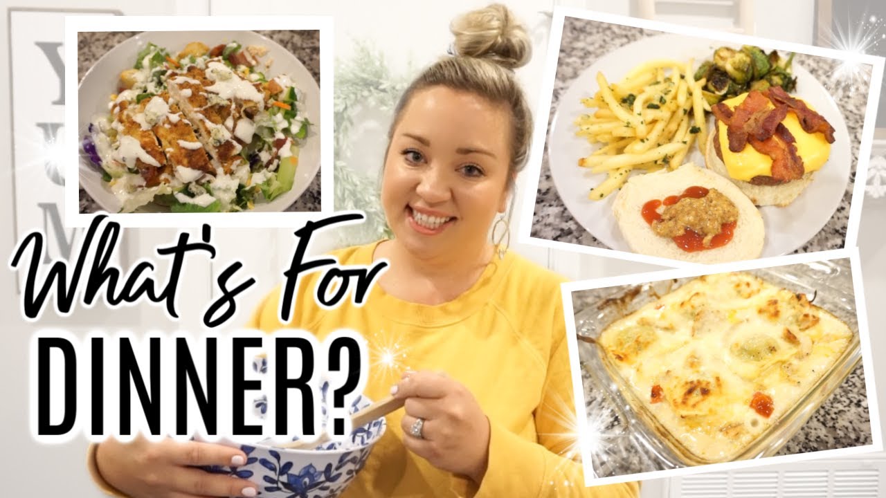 WHAT'S FOR DINNER | EASY WEEKNIGHT MEALS | JESSICA O'DONOHUE