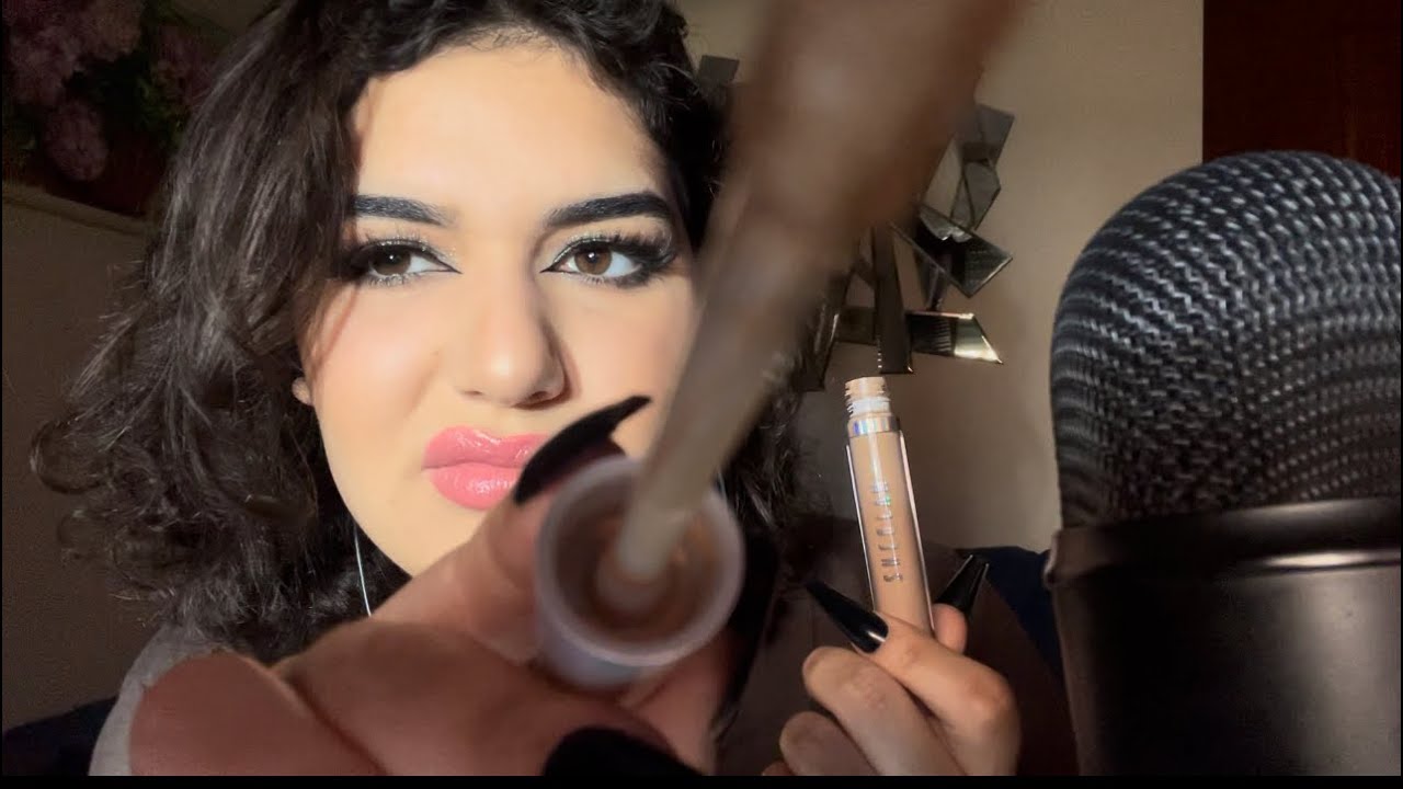 ASMR ANTIPÁTICA TE MAQUILLA