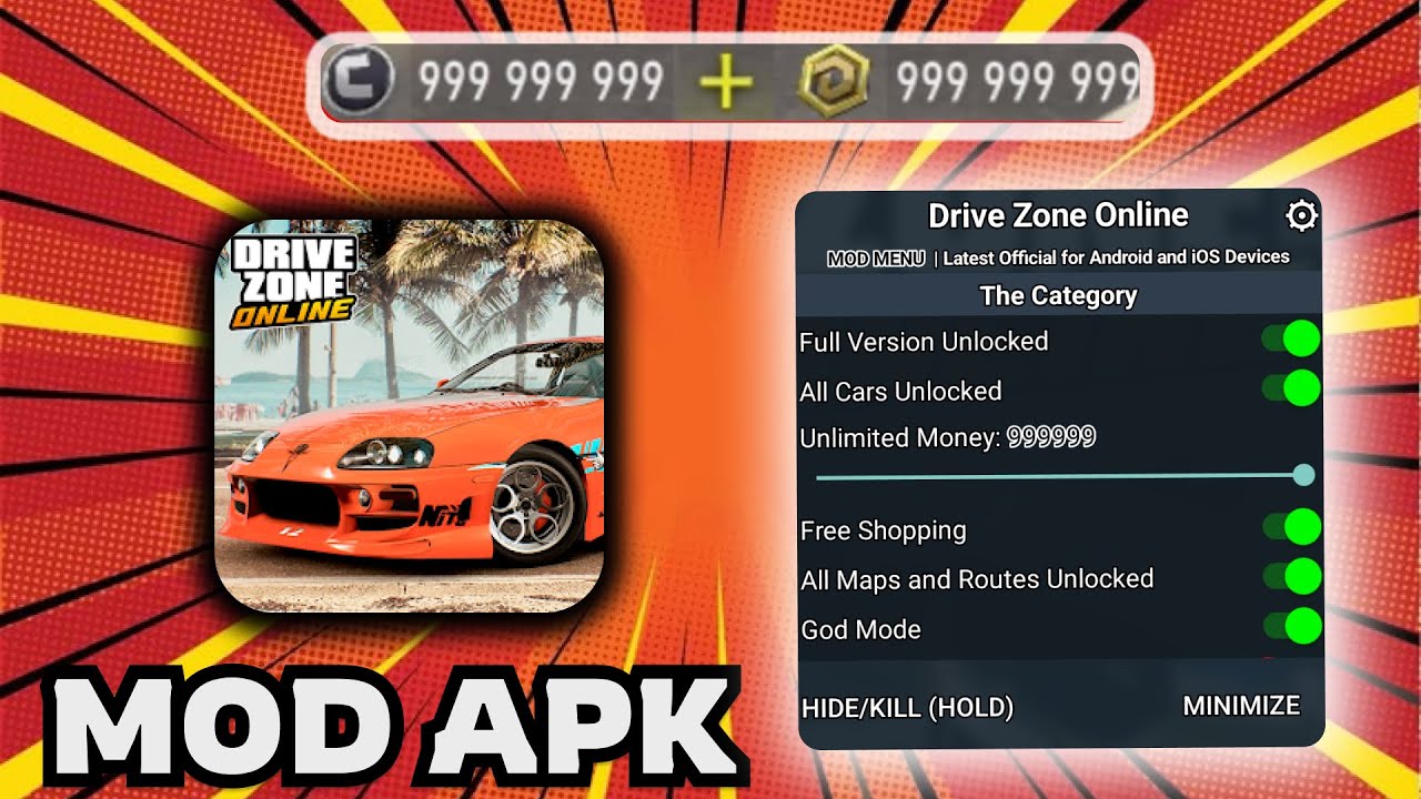 Drive Zone Online MOD APK 2026 🚗 Unlimited Money Hack for iOS & Android | Full Tutorial