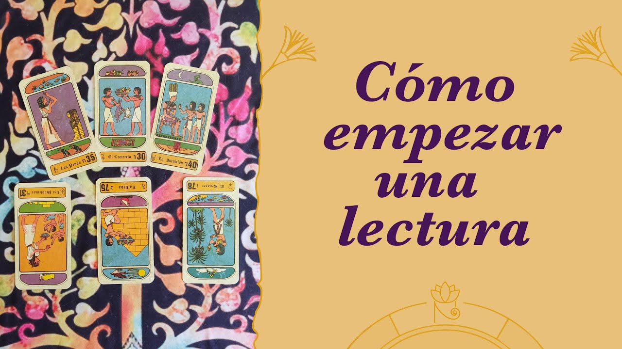 El Prólogo Perfecto: Cómo comenzar la consulta con 3 cartas 🎴 Tarot Egipcio de Margarita Arnal