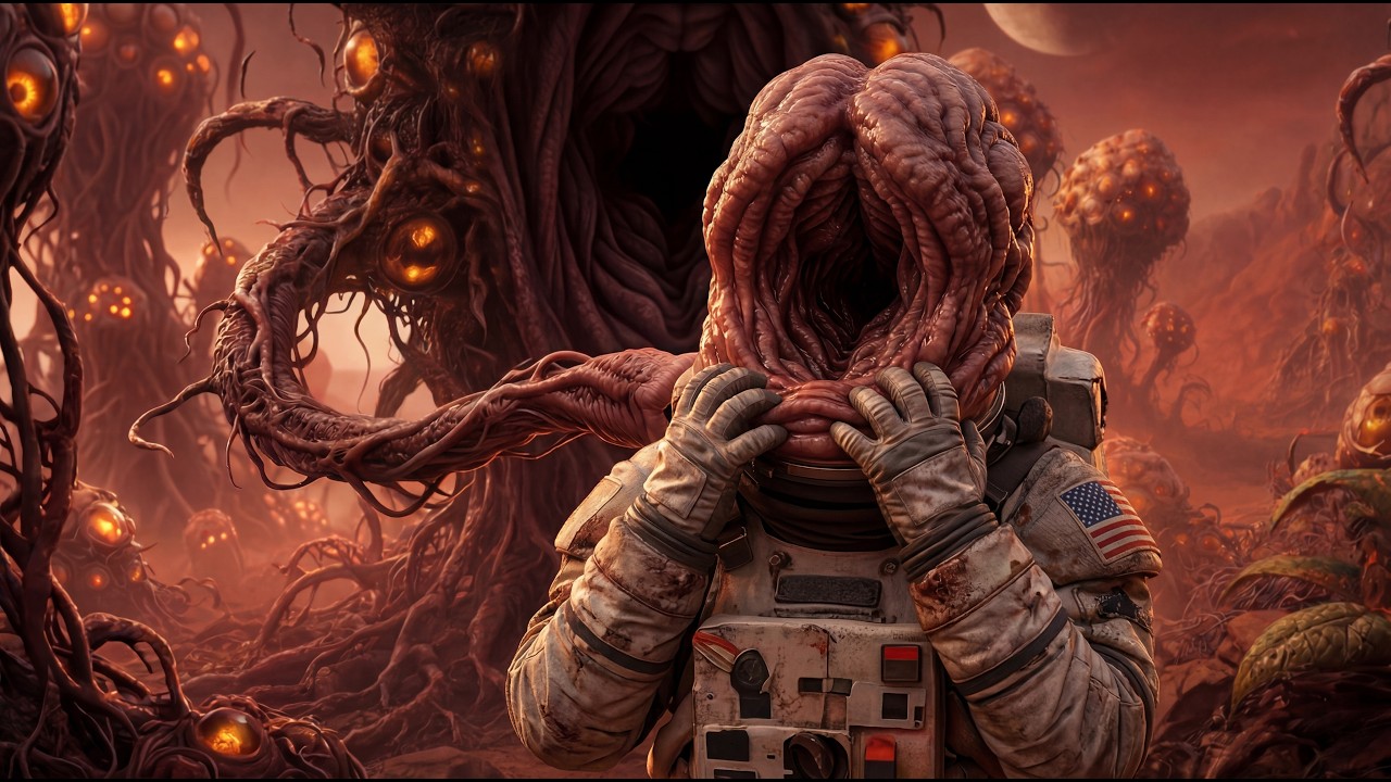 ​Abandoned on Mars with 1 Potato and 1% Oxygen: The Impossible Farm. AI movie