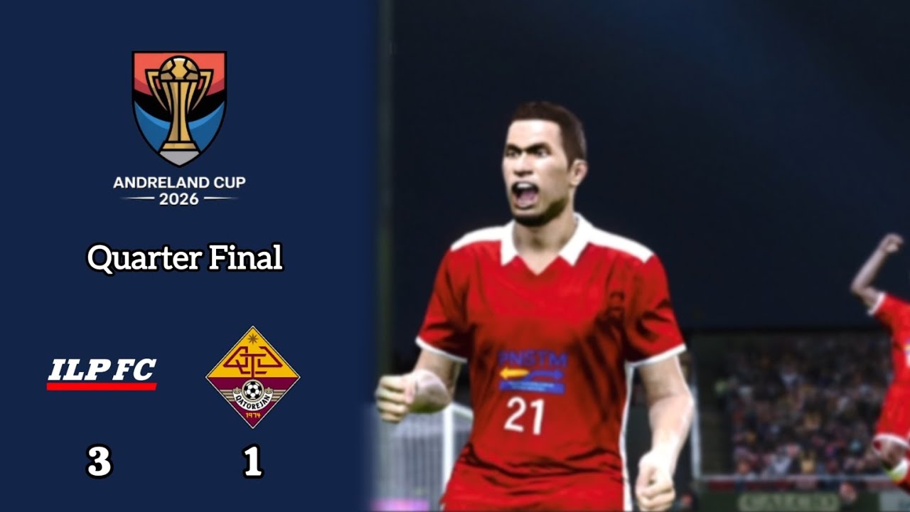 ILP FC против Qatorejan FC | 3–1 Четвертьфинал Андреланд, Кубок Англии 2026