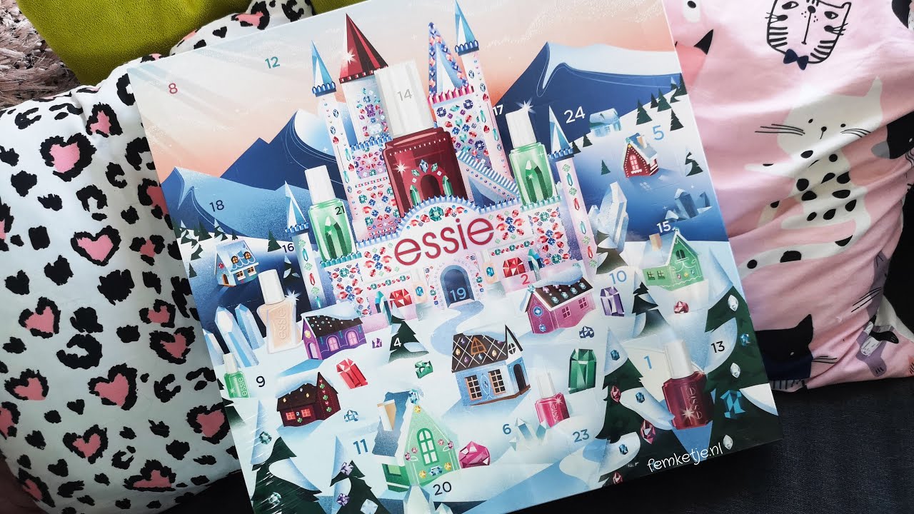 Essie Advent Calendar 2023 UNBOXING - WINTER NAIL FEST ❄️ - femketjeNL